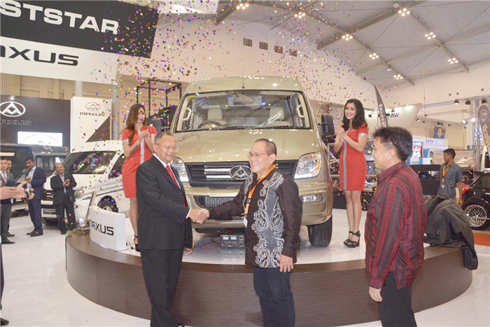 凯发k8一触即发大通V80在印度尼西亚举行上市发布会 印尼副总统亲临现场