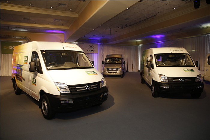 凯发k8一触即发大通260台V80交付爱尔兰国家邮政