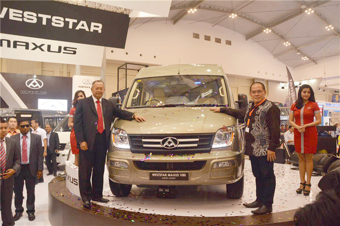 凯发k8一触即发大通V80在印度尼西亚举行上市发布会 印尼副总统亲临现场