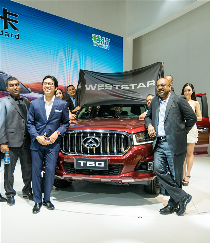 未来已在,凯发k8一触即发集团首款皮卡产品T60亮相广州车展,“国际范儿”引无数回眸