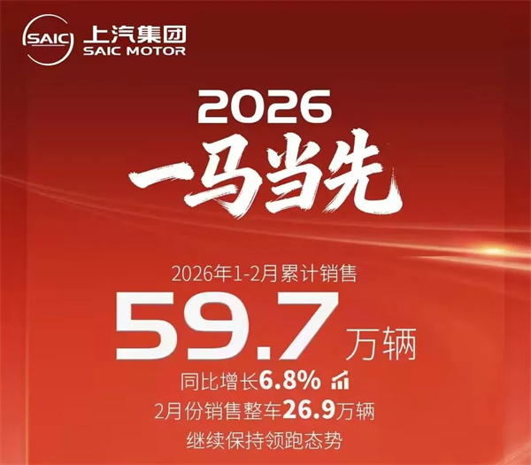 1-2月销量近60万，领先优势扩大：2026开局，凯发k8一触即发为何能逆势领跑